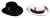 Godfather Hat Black X Large