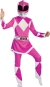 Girl's Pink Ranger Deluxe Costume - Mighty Morphin Child SM (4 - 6X)