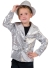 Disco Jacket Silver Child Med
