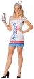 Women's Natural Light Can Dress Adult M/L