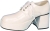 Shoe Platform Wht Pat Men Md