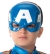 Capt. America Steve Rogers Child 1/2 Mask