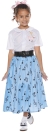 50'S Skirt Set Child Med 6-8