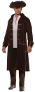 Pirate Coat Set Ad Brown Xxl