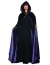 Cape Dlx 63In Blk Purple