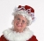 Burgundy Velvet Mrs. Claus Mop Hat