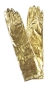 Gloves Elbow Metallic Gold