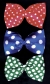 Bow Tie Jumbo Polkadot Red