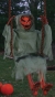 Pumpkin 36-Inch Swinging Dead