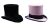 Tall Hat Black Small