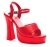 Platform Lea Red Size 8