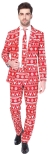 Christmas Red Ad Suit Sm 34-36