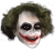 Joker 3/4 Vinyl Mask W Hair
