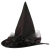 Deluxe Iridescent Witch Hat - Adult