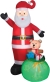 Airblown Lightshow Santa Inflatable