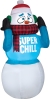 Airblown Shivering Snowman Inflatable