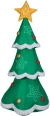 Airblown Mixed Media Christmas Tree Inflatable