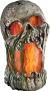 Flaming Rotted Skull