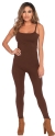 Basic Unitard Adult Brown Sm M