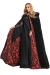 Cape Dlx Velvet/Embr Lin 63 In