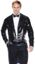 Sequin Tails Ad Black Std