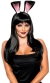 Bunny Ears & Tail Set - Black