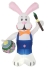 Inflate Bunny 7Ft W Brush Egg