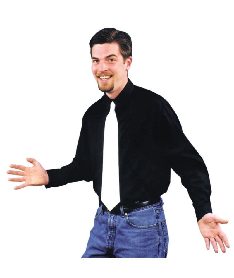 Gangster Shirt Black One Size