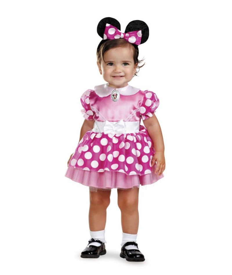 Minnie Mouse Pink 12-18 Mths