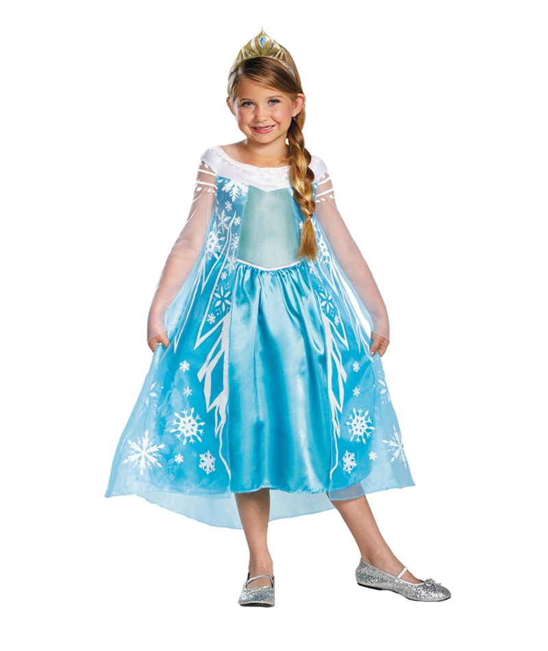 Frozen Elsa Child Deluxe 10-12