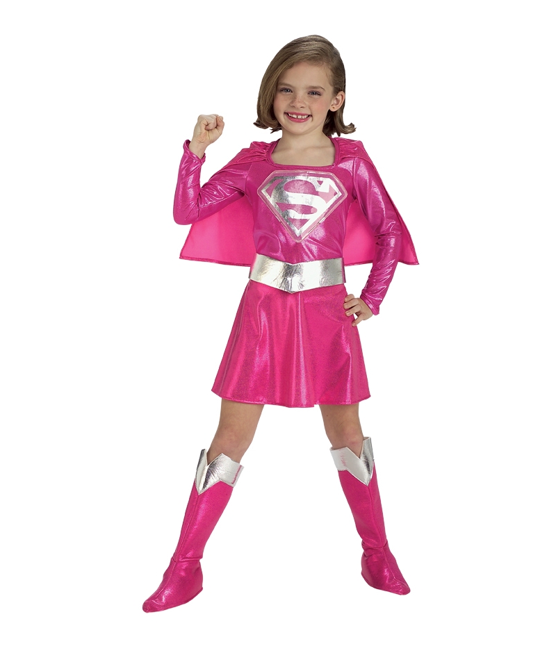 Supergirl Pink Child Small