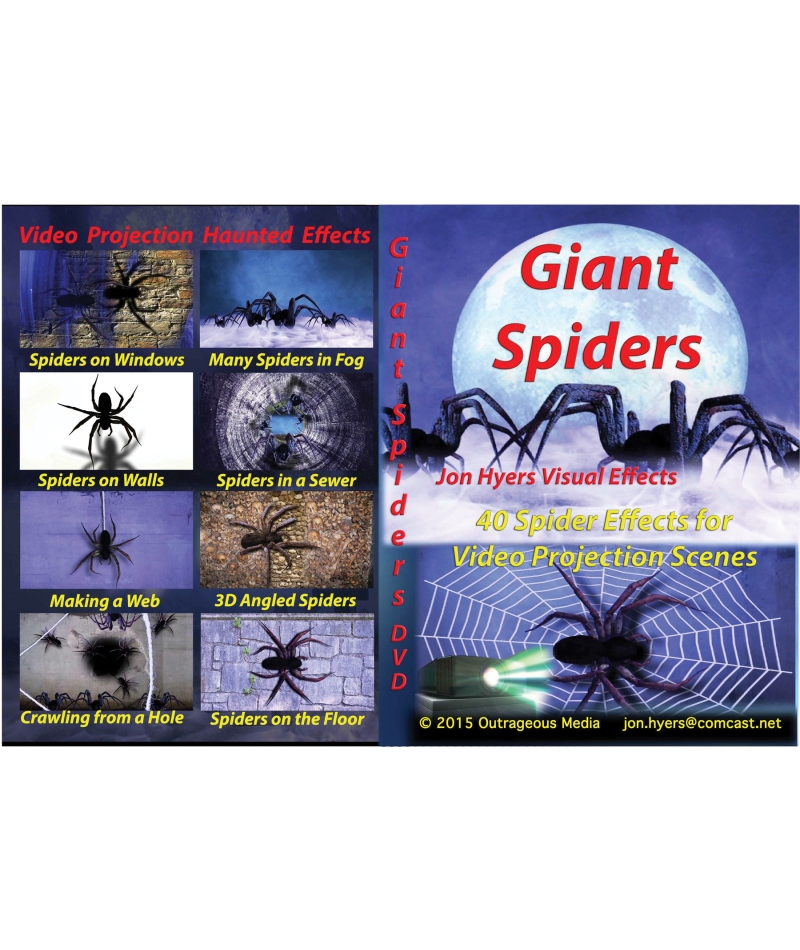 Dvd Giant Spiders Crawling