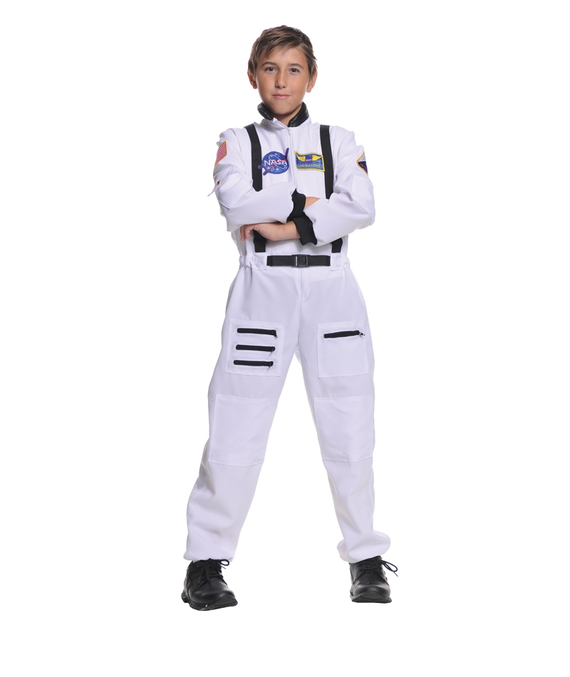 Astronaut White Child 10-12